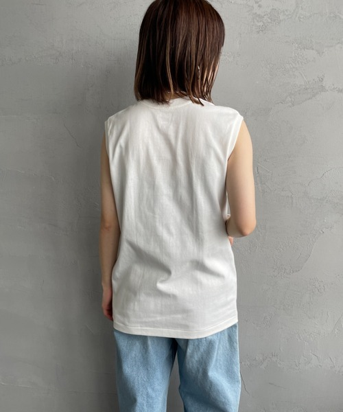 HANES/ヘインズ] SHIRO/シロ ノースリーブ パックTシャツ（Tシャツ