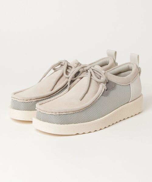 Clarks（クラークス）の「クラークス WallabeeFTR2Lo ワラビーFTR2  カジュアルシューズ（モカシン/デッキシューズ・メンズ・サンドベージュ/ホワイト/ブラック・60/65/70/75/80/85/90）」の2枚目の写真