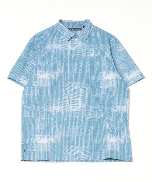 トラヴィスマシューS/S Leaf Print Polo