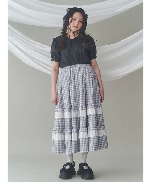 ピコレースリボンブラウス（シャツ/ブラウス）｜merry jenny（メリー