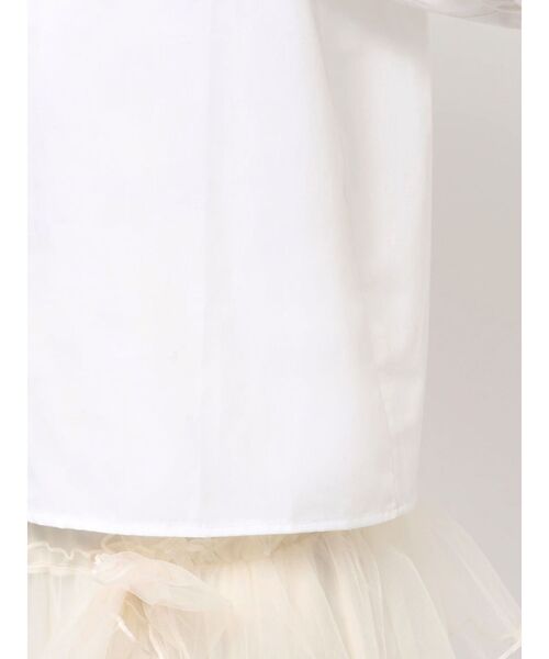 merry jenny(メリージェニー)の「ピコレースリボンブラウス(シャツ/ブラウス・レディース・ブラック/オフホワイト・FREE)」の8枚目の写真