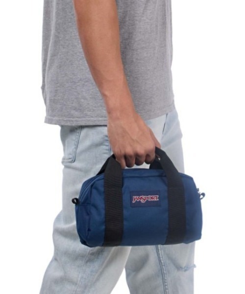 JANSPORT（ジャンスポーツ）の「JANSPORT WEEKENDER MINI DUFFEL（ジャンスポーツ ウィークエンダーミニダッフル）（ショルダーバッグ・メンズ・ブラック/ネイビー・FREE）」の12枚目の写真