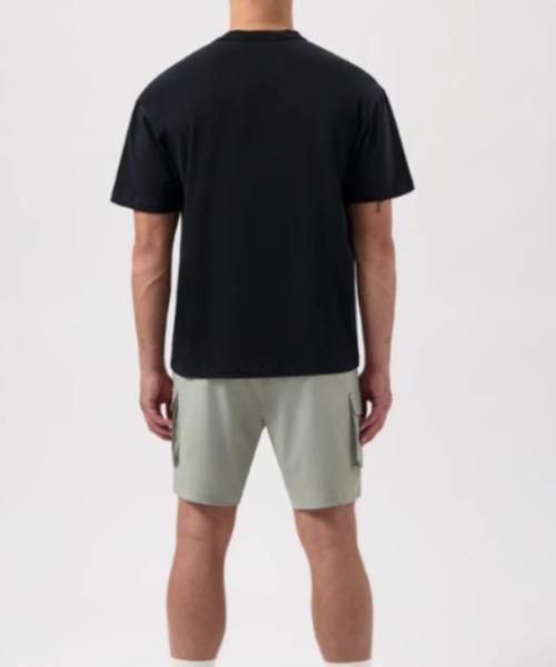 BALR.（ボーラー）の「BALR./ボーラー/JP TAGS BOX T-SHIRT-JET/日本限定（Tシャツ/カットソー・メンズ・ブラック・S/M/L）」の7枚目の写真