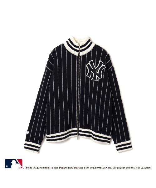 セール】atmos pink MLB Knit Blouson / アトモス ピンク