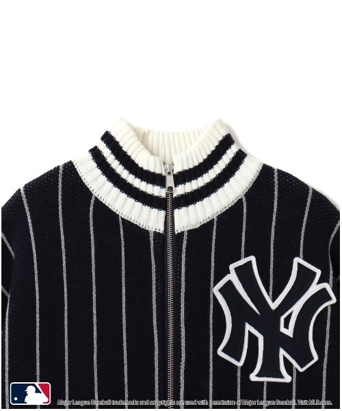 セール】atmos pink MLB Knit Blouson / アトモス ピンク