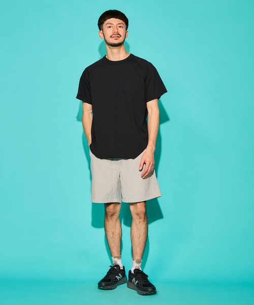 TRAIL BUM(トレイルバム)の「LAGO SHORTS / ラーゴ ショーツ(その他パンツ・メンズ・クリアグリーン/ライトカーキ/ライトグレー/グリーン系その他/ピンク系その他・LARGE/MEDIUM/SMALL)」の11枚目の写真