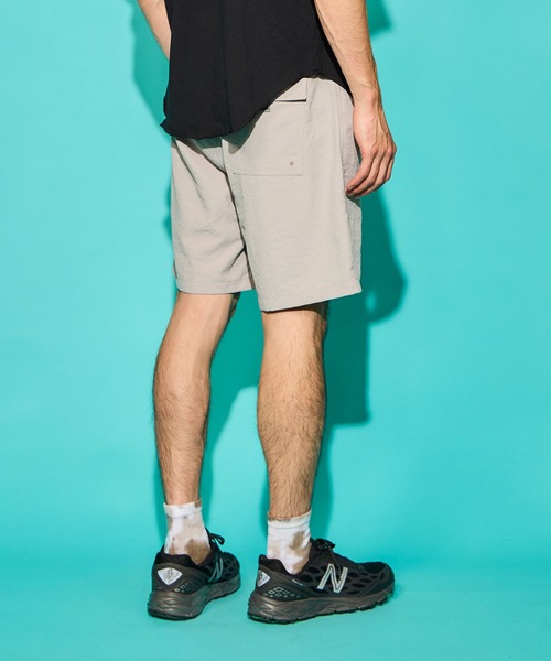TRAIL BUM(トレイルバム)の「LAGO SHORTS / ラーゴ ショーツ(その他パンツ・メンズ・クリアグリーン/ライトカーキ/ライトグレー/グリーン系その他/ピンク系その他・LARGE/MEDIUM/SMALL)」の6枚目の写真