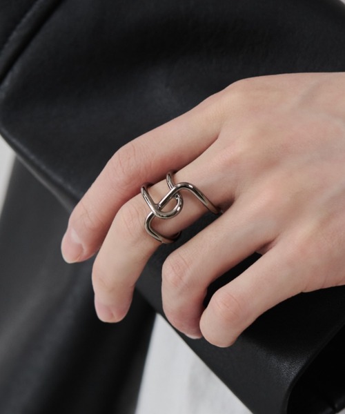 注目ブランド！【BIKO】Helix Ring★重ね付けにピッタリ r0484-1.jpg