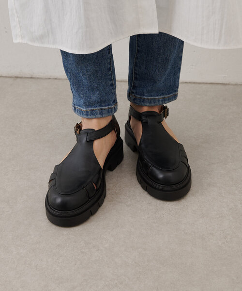 BEARDSLEY(ビアズリー)の「《CORSO ROMA 9》グルカサンダル(サンダル・レディース・ブラック/ホワイト・38/36/37/35)」の19枚目の写真