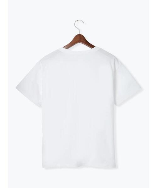 Te chichi（テチチ）の「ラインストーンサークルロゴTシャツ（Tシャツ/カットソー・レディース・シルバー/オフホワイト/チャコールグレー・F）」の21枚目の写真