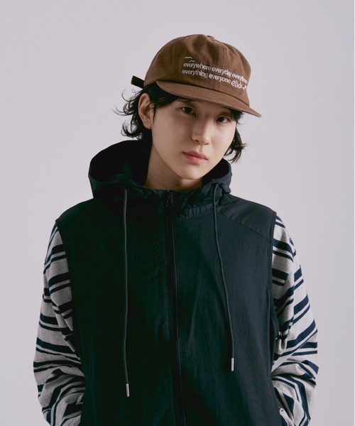 elldu(エルドゥ)の「「elldu/エルドゥ」every x5 stitch cap ステッチキャップ ユニセックス(キャップ・レディース・グリーン/ブラウン/ネイビー・FREE)」の4枚目の写真