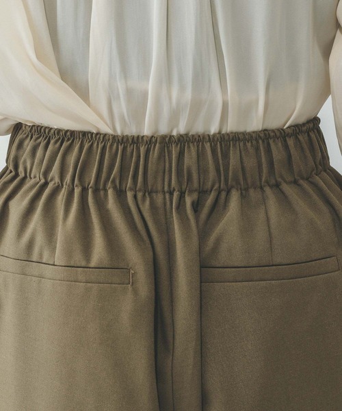 GLOBAL WORK（グローバルワーク）の「イージーケアリネンストレートパンツ/290043（その他パンツ・レディース・スミクロ/ライトグレー/ブルー/グレイッシュベージュ/オリーブ・SMALL/MEDIUM/LARGE/X-SMALL）」の22枚目の写真