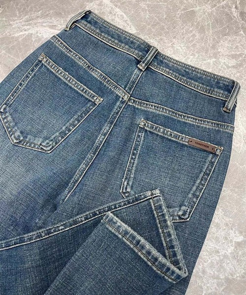 DECADE CLASSIC(ディケイド クラシック)の「【DECADE CLASSIC】スリムフィットデニムパンツ(デニムパンツ・レディース・ブルー/ネイビー・X-SMALL/SMALL/MEDIUM/LARGE/X-LARGE/XX-LARGE)」の5枚目の写真