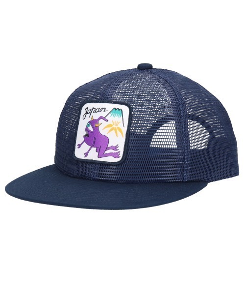 TOY　MACHINE（トイ　マシーン）の「TOY MACHINE/トイマシーン キャップ TMC SECT MESH CROWN CAP 252045003（キャップ・メンズ・ネイビー/ブラック/ブラウン・FREE）」の3枚目の写真