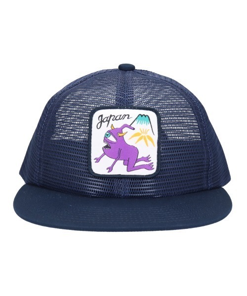 TOY　MACHINE（トイ　マシーン）の「TOY MACHINE/トイマシーン キャップ TMC SECT MESH CROWN CAP 252045003（キャップ・メンズ・ネイビー/ブラック/ブラウン・FREE）」の6枚目の写真