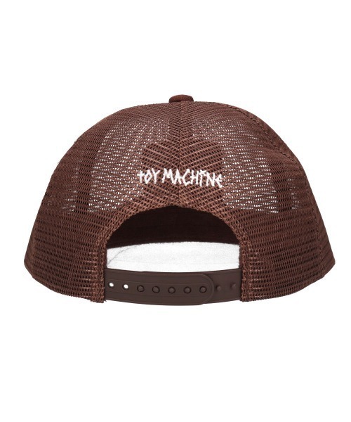 TOY　MACHINE（トイ　マシーン）の「TOY MACHINE/トイマシーン キャップ TMC SECT MESH CROWN CAP 252045003（キャップ・メンズ・ネイビー/ブラック/ブラウン・FREE）」の9枚目の写真