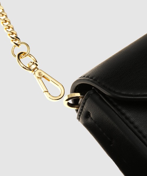 バッグ・カバンその他 Apo G Wallet On Chain - Ganni - Cotton - Black Black Black Apo-G Wallet On Chain | GANNI