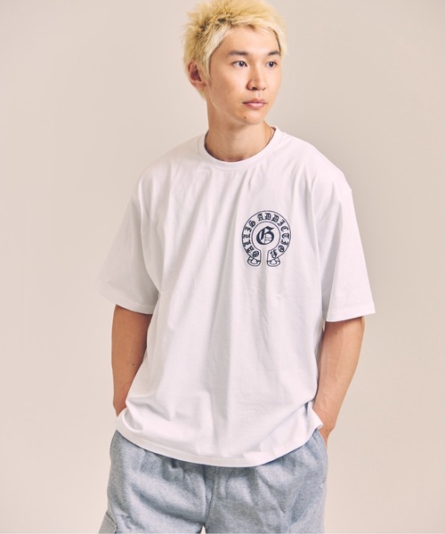 GALLIS ADDICTION（ガリスアディクション）の「GA HORSESHOE刺繍 TEE（Tシャツ/カットソー・メンズ・ブラック/ホワイト/チャコール・L/M）」の5枚目の写真
