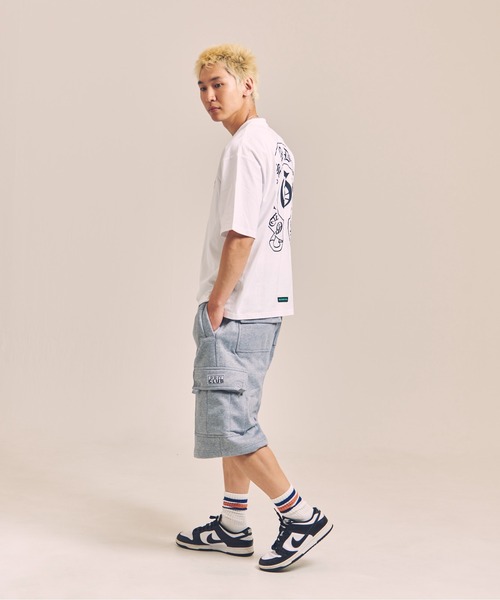 GALLIS ADDICTION（ガリスアディクション）の「GA HORSESHOE刺繍 TEE（Tシャツ/カットソー・メンズ・ブラック/ホワイト/チャコール・L/M）」の18枚目の写真