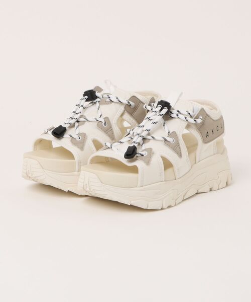 AKIII CLASSIC（アキクラシック）の「【AKIII CLASSIC】AKIII ANATOLIA（サンダル・レディース・ホワイト/ブラック・24.0cm/25.0cm/23.0cm）」の2枚目の写真