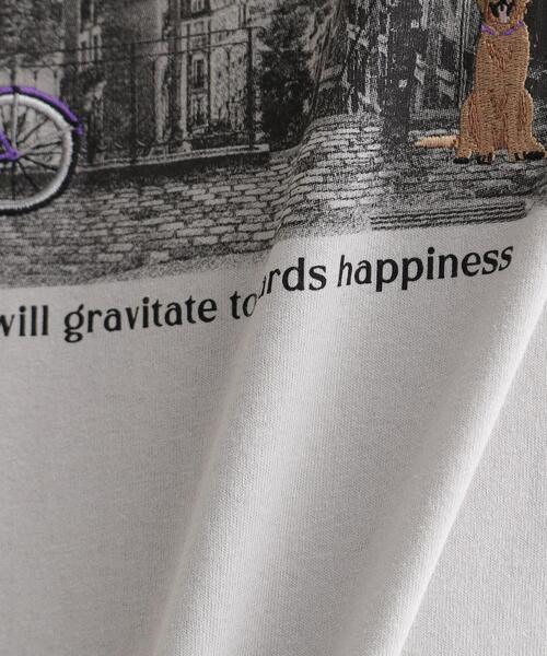 tk.TAKEO KIKUCHI（ティーケータケオキクチ）の「◆フォトプリント刺繍Tシャツ（Tシャツ/カットソー・メンズ・ホワイト/ライトグリーン/グレー・04/03/02）」の11枚目の写真