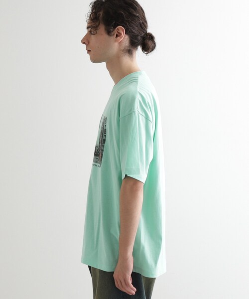 tk.TAKEO KIKUCHI（ティーケータケオキクチ）の「◆フォトプリント刺繍Tシャツ（Tシャツ/カットソー・メンズ・ホワイト/ライトグリーン/グレー・04/03/02）」の17枚目の写真