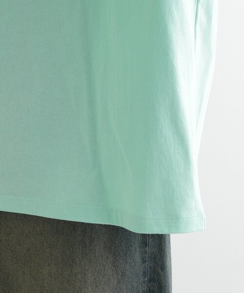 tk.TAKEO KIKUCHI（ティーケータケオキクチ）の「◆フォトプリント刺繍Tシャツ（Tシャツ/カットソー・メンズ・ホワイト/ライトグリーン/グレー・04/03/02）」の21枚目の写真