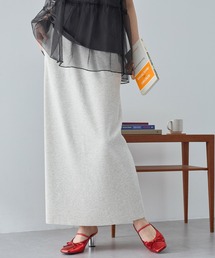 リブスカート スリット スカート」に該当するファッション通販
