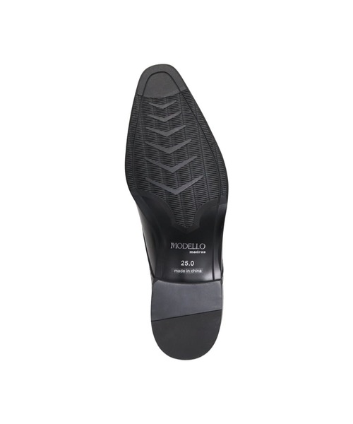 MODELLO(モデロ)の「【GORE-TEX】モデロ MODELLO ゴアテックス 高級 スワールモカ 外羽根 ドレスシューズ DM852G(ドレスシューズ・メンズ・ブラック・25cm/25.5cm/26cm/26.5cm/27cm/24.5cm)」の4枚目の写真