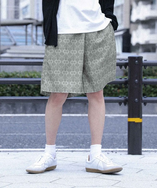 MDR(エムディアール)の「パッカブルイージーショーツ【無地/レオパード/ダマスク】(その他パンツ・メンズ・ブラック/レオパード/パープル/グレー系その他・L/M)」の15枚目の写真