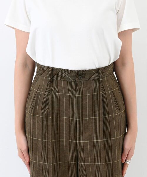 COHINA(コヒナ)の「ダブルボタンストレートパンツ 【低身長・小柄女性】(その他パンツ・レディース・ブラウン/ピンク・XS-Regular)」の21枚目の写真