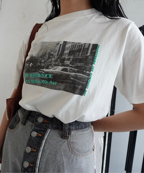 ロデオクラウンズあれこれ セール】CITY SCAPE Tシャツ（Tシャツ/カットソー）｜RODEO