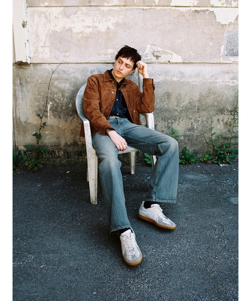 Nudie Jeans(ヌーディージーンズ)の「Nudie Jeans/ヌーディージーンズ Flare Glenn / レギュラーフィットフレアレッグジーンズ / Streaky Worn / レングス30(デニムパンツ・メンズ・ライトインディゴブルー・28inch/29inch/30inch/31inch/32inch/33inch/34inch/36inch)」の3枚目の写真