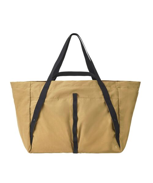 TRAVEL SHOP MILESTO(トラベルショップミレスト)の「MILESTO UTILITY パッカブルビッグトートバッグ(トートバッグ・メンズ・カーキ/キャメル/ブラック・フリ-)」の3枚目の写真