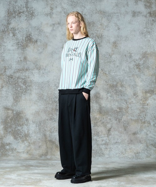 glamb（グラム）の「Hidden Valley Sweat Pants / ヒドゥンバレースウェットパンツ（スウェットパンツ・メンズ・ブラック/ブラウン・S/M/L）」の7枚目の写真
