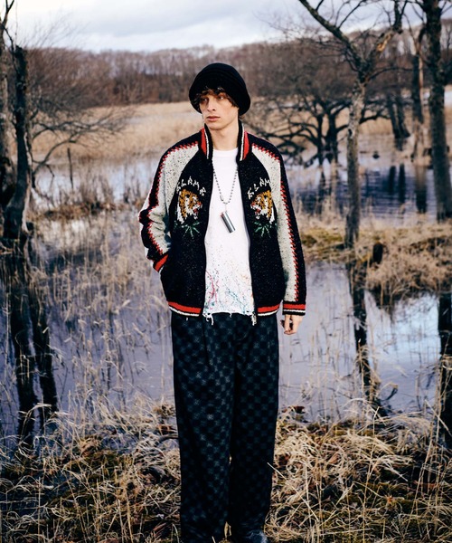 glamb（グラム）の「Hidden Valley Sweat Pants / ヒドゥンバレースウェットパンツ（スウェットパンツ・メンズ・ブラック/ブラウン・S/M/L）」の17枚目の写真