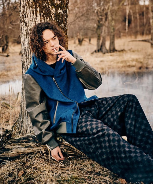 glamb（グラム）の「Hidden Valley Sweat Pants / ヒドゥンバレースウェットパンツ（スウェットパンツ・メンズ・ブラック/ブラウン・S/M/L）」の22枚目の写真