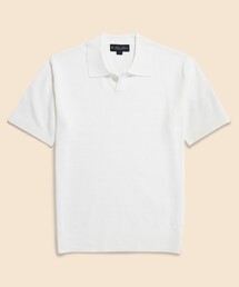 美品 Brooks Brothers ブルックス ブラザーズ 半袖ポロシャツ BROOKS BROTHERS｜ブルックス ブラザーズのポロシャツ（ホワイト