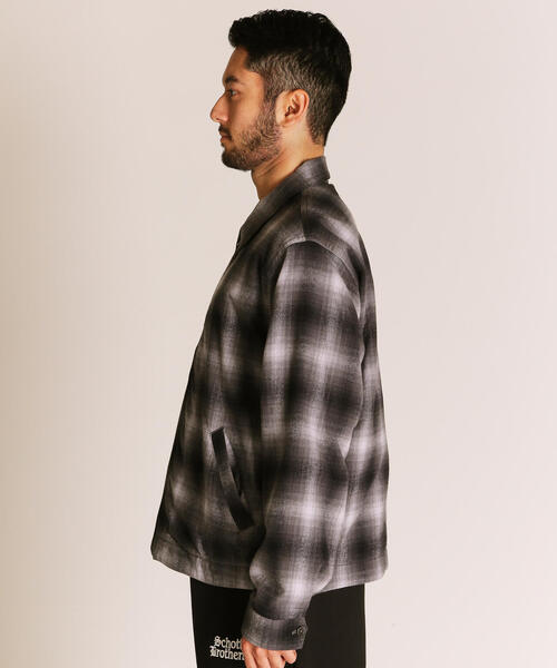 セール】Schott/ショット/OMBRE JACKET/オンブレチェック ジャケット