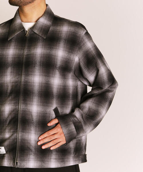 Schott/ショット/OMBRE JACKET/オンブレチェック ジャケット（ブルゾン