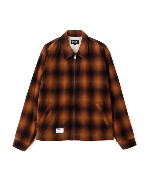 Schott/ショット/OMBRE JACKET/オンブレチェック ジャケット