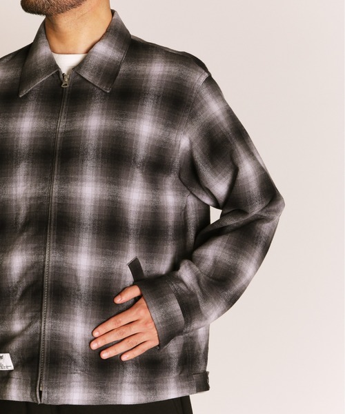 Schott/ショット/OMBRE JACKET/オンブレチェック ジャケット（ブルゾン