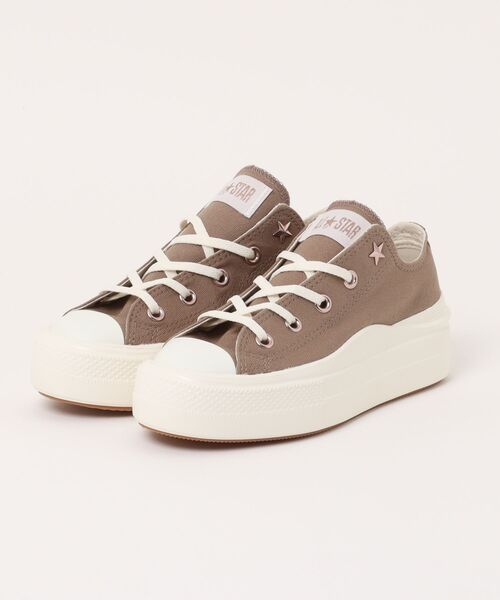 CONVERSE(コンバース)の「CONVERSE コンバース AS LIGHT PLTS II PG OX オールスター ライト PLTS II PG OX 31314910 GREIGE(スニーカー・レディース・グレー・3h/4/4h/5/5h/6h/7/7h)」の1枚目の写真