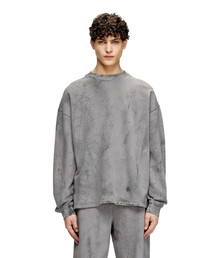 DIESEL ディーゼル スウェット グレー M 0124924D0028 ディーゼル DIESEL 【メンズ】【DIESEL】ディーゼル メンズ