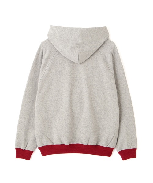 Schott(ショット)の「Schott/ショット/2TONE HOODED SWEAT/2トーン パーカー(パーカー・メンズ・ブラウン/ライトグレー・2XL/XL/L/M)」の11枚目の写真