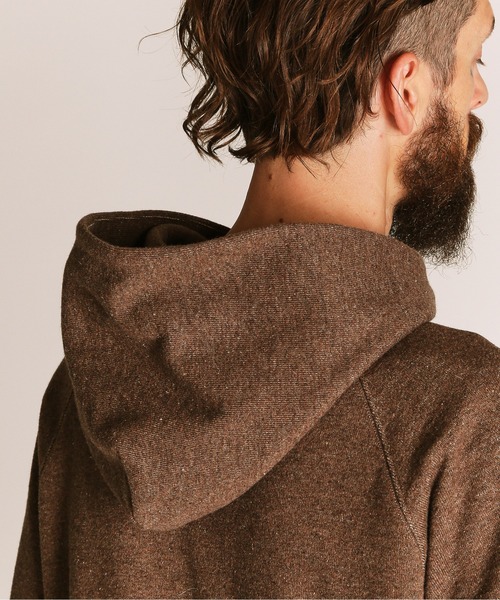 Schott(ショット)の「Schott/ショット/2TONE HOODED SWEAT/2トーン パーカー(パーカー・メンズ・ブラウン/ライトグレー・2XL/XL/L/M)」の7枚目の写真