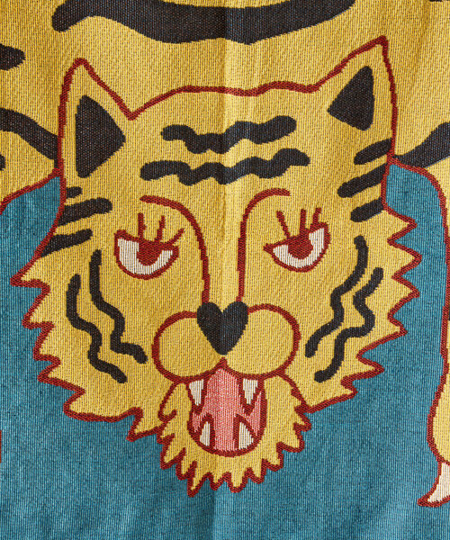 BIRTHDAY BAR（バースデイバー）の「With Animals　スローケット（ブランケット・レディース・イエロー/レッド/ブルー・0）」の10枚目の写真