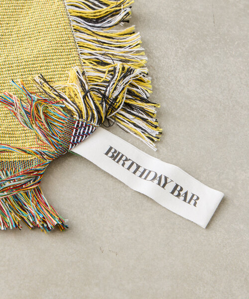 BIRTHDAY BAR（バースデイバー）の「With Animals　スローケット（ブランケット・レディース・イエロー/レッド/ブルー・0）」の19枚目の写真