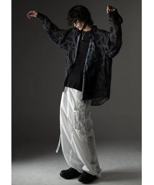 L.H.P（エルエイチピー）の「Abyssea/アビセア/Abyssea×LHP Cargo pants（カーゴパンツ・メンズ・ホワイト・3）」の7枚目の写真