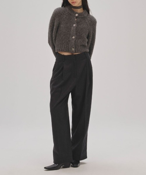 TODAYFUL/トゥデイフル】Brashed Knit Cardigan/ブラッシュドニット